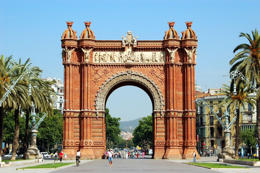 Image result for 2. Arc de Triomf, Barcelona, Spain