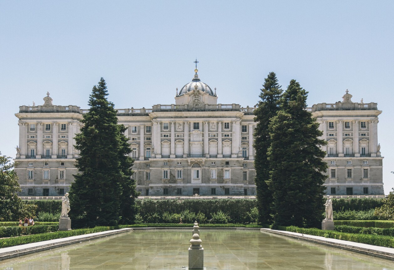 The royal palace. Madrid